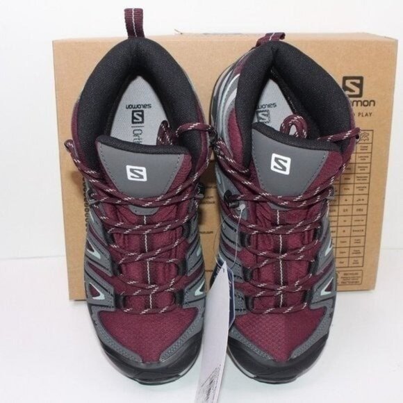Salomon Women's X Ultra Pioneer Waterproof Hiking Mid Boots Size 6.0 - Picture 7 of 12